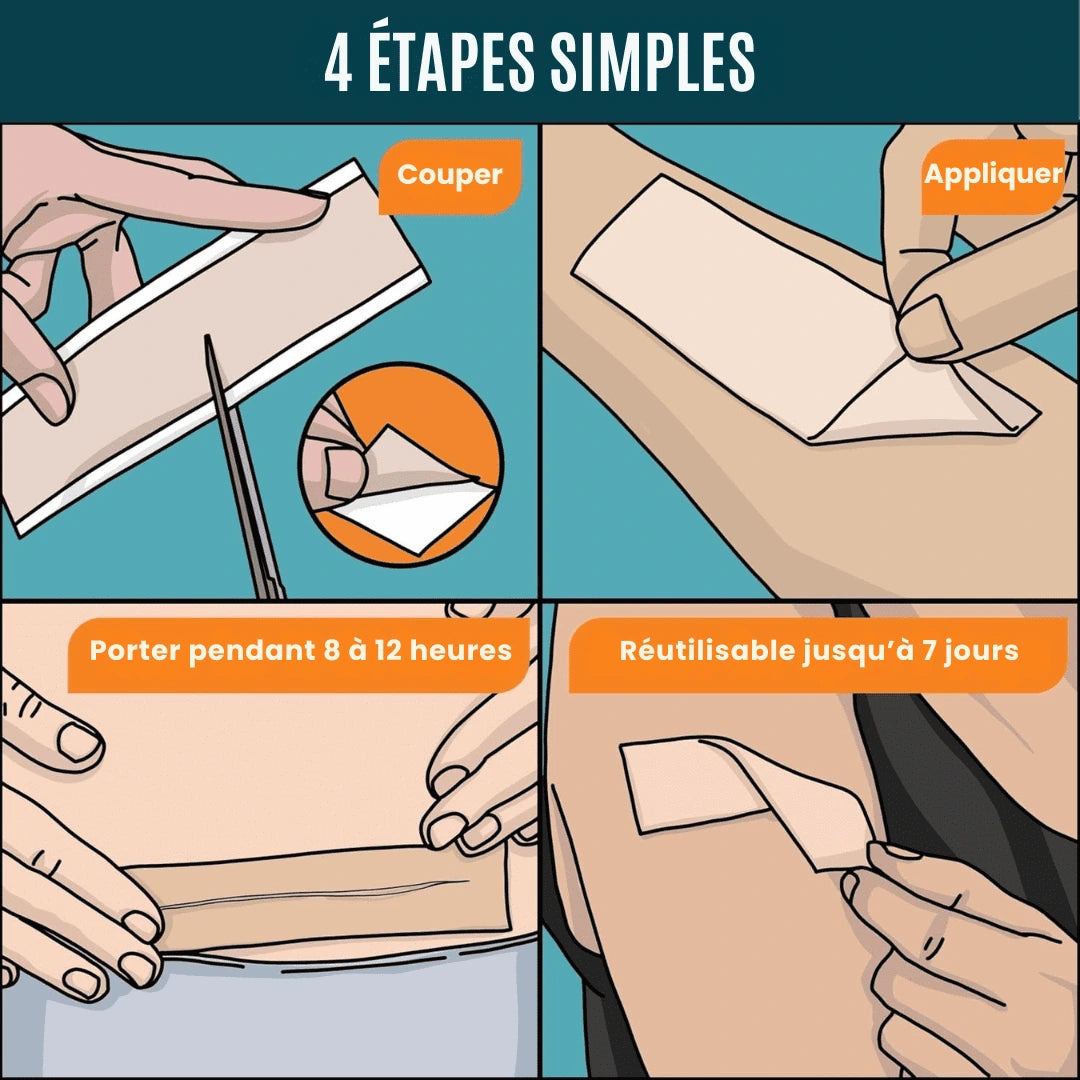 Silkscars Patch Anti‑Rides Collagène