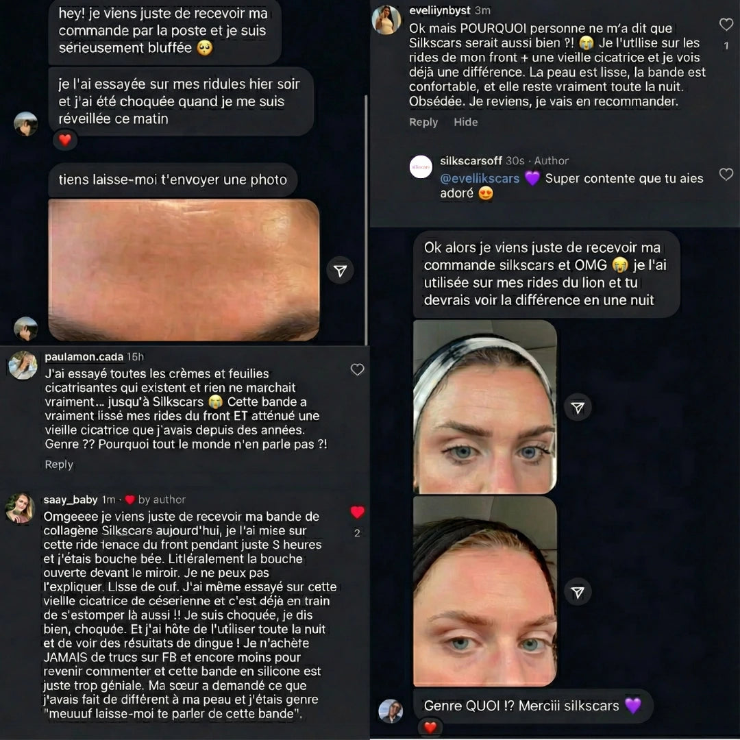 Silkscars Patch Anti‑Rides Collagène